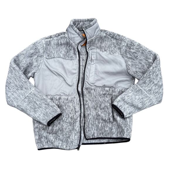 Urban Outfitters Gray Fleece Jacket Size Medium Zip Up - Picture 1 of 4